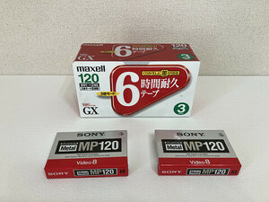新品未開封TDK製VHSビデオテープ　SONY video8メタルテープ