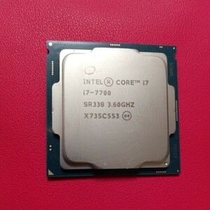 Intel Core i7 7700 SR338 3.60GHZ