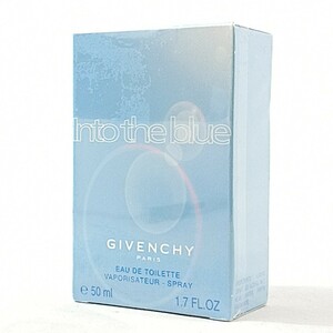 B 106 ◎【50ml 未開封】GIVENCHY Into the blue ジバンシイ イントゥ ザ ブルー EDT オードトワレ SP スプレー 香水 フレグランス 箱付き