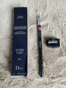 Dior ディオール　コントゥール　リップライナー　678 CULTE カルト　リップブラシ