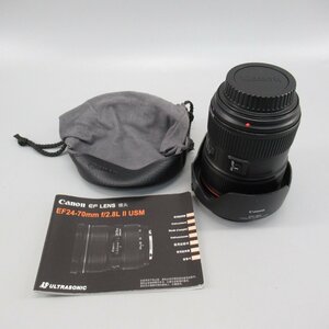 1円～ Canon キヤノン EF 24-70mm 2.8 L II USM ※動作未確認 現状品 箱付き レンズ 272-2526628【O商品】