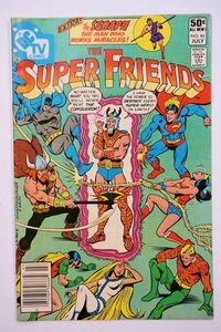 ★激レア The Super Friends #46 1981年7月 当時物 Superman DC Comics スーパーマン アメコミ ヴィンテージ コミック 英語版 洋書★