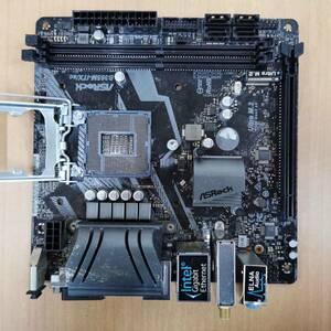 ASRock B365M-ITX/ac マザーボード/(LGA1151)INTEL第8,9世代CPU対応/PCパーツ DIY 修理材料★動作未確認・ジャンク★現状渡し