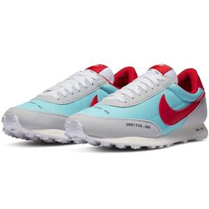 ☆NIKE WMNS DAYBREAK 水/赤/薄灰 22.5cm ナイキ ウィメンズ デイブレイク ギャルソンカラー CZ8699-460