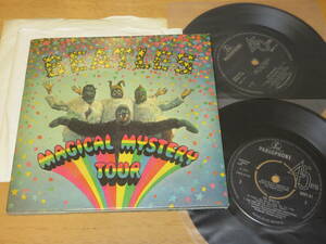◆◇THE BEATLES(ザ・ビートルズ)【MAGICAL MYSTERY TOUR mono】英盤2枚組EP/MMT-1/Parlophone/EMI◇◆