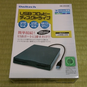 Owltech USBフロッピーディスクドライブ OWL-EFD/U(B)