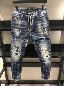 新品未使用 DSQUARED2 size 50 ディースクエアード ジーパン Gパン パンツ ボトムス デニム ジーンズ　2404174