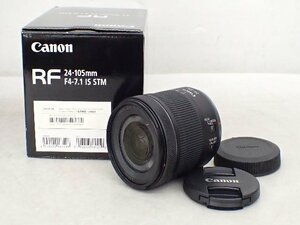 Canon 標準ズームレンズ RF24-105mm F4-7.1 IS STM 元箱付 キャノン ▽ 6E2A9-3
