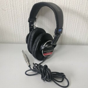 SONY ヘッドホン MDR-CD900ST ダイナミックヘッドホン 音出し確認済 イヤーパッド新品交換済