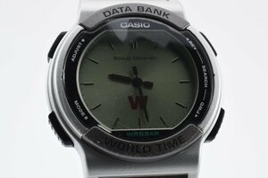 カシオ 早稲田大学 データバンク ツインセプト デジアナ ABX-53 クオーツ メンズ 腕時計 CASIO