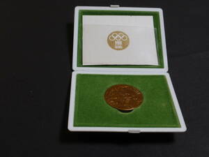 東京オリンピック 銅メダル(丹銅) 大蔵省 造幣局 1964年 直径約3cm メダル重量約16g オリジナルケース付