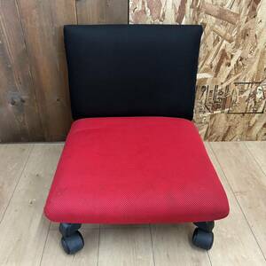 エレコム 椅子 キャスター付き回転座椅子 オフィスチェア ワークチェア イス 座椅子 ミニ CCZ-V01BKV01RD 家具