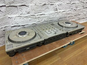 □t2620　中古★Technics　テクニクス　SL-DZ1200 /SH-MZ1200　デジタルターンテーブル/DJミキサー