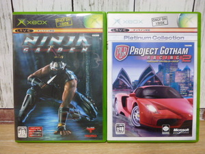 ☆★xboxソフトセット　NINJA GAIDENニンジャガイデン＋Project Gotham Racing 2☆★