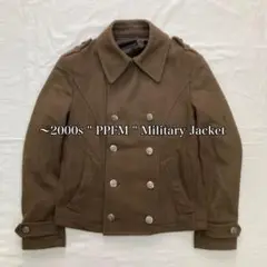 1990s Archive PPFM Military Wool Jacket