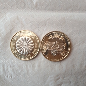 天皇陛下御在位 30年記念貨幣 500円硬貨 2枚　平成31年　希少　未使用