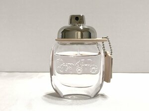 ■【YS-1】香水 ■ COACH コーチ オードトワレ EDT 30ml SP ■ チャーム付き 残量70％ 【同梱可能商品】■D