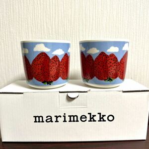 マリメッコ marimekko ラテマグ マンシッカヴオレット Mansikkavuoret