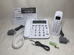 シャープ電話機 コードレス子機1台付き 迷惑電話対策機能付き JD-V38CL