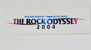 The Rock Odyssey 2004 / ステッカーシール 未使用 送料無料