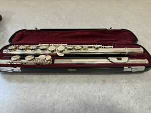 2 YAMAHA ヤマハ フルート 管楽器 YFL-211SⅡ ハードケース付 動作未確認