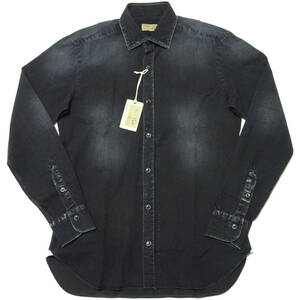 ◆BARBA/バルバ◆「DANDY LIFE」伊製 デニムシャツ【39】3.9万