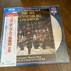 未開封品　デッドストック　倉庫保管品　LD ブランデンブルク協奏曲　THE SIX BRANDENBURG CONCERTOS W60Z25007 J・S・バッハ　BACH LONDON