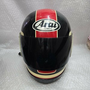 ジャンク品　観賞用　平忠彦レプリカ　当時物 Arai　 アライ フルフェイスヘルメット　ビンテージ　57・58cm