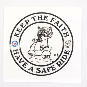 Sticker 35mm scooter cat ステッカー スクーターキャット Vespa Lambretta ベスパ ランブレッタ 50S 100 ET3 GTR RALLY PX200E 160GS