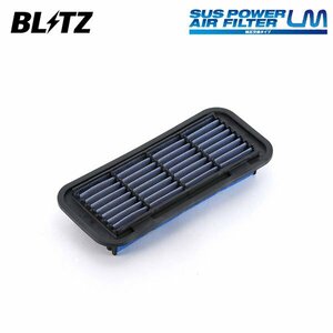 BLITZ ブリッツ サスパワー エアフィルター LM ST-48B ヴィッツ SCP10 H11.1～H17.2 1SZ-FE FF 59552
