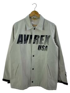 AVIREX◆SG TRACK 3LAYER COACH JACKET/M/ポリエステル/GRY/6182165