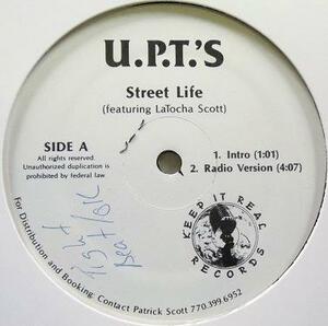 【G-RAP】U.P.T. ft. LaTocha Scott / STREET LIFE / 大ネタ使用