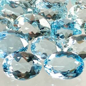 大量!!●天然アクアマリンおまとめ100ct●a ルース 裸石 宝石 ジュエリー jewelry aquamarine ベリル DG5