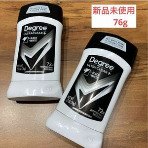 ディグリー ウルトラクリアプラス ブラックプラスホワイト Degree UltraClear＋ BLACK+WHITE 制汗剤 72時間 ステインフリー デオドラント
