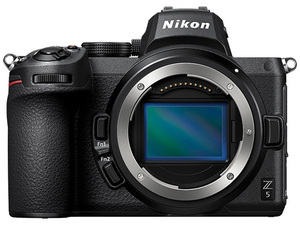 【2日間から~レンタル】Nikon Z 5 ボディ フルサイズ ミラーレス カメラ 約2493万画素4K動画(FTZアダプタ＆SDXC64GB＆予備B付)【管理NB03】