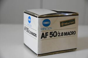 レンズ ミノルタ F2.8 50mm MACRO X4