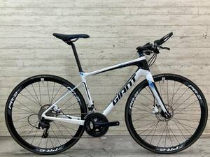 ☆ 1円スタート売り切り! GIANT DEFY ADVANCED2 FB CUSTOM 2016 size:S 165-175cm 2×11s 700c ジャイアント デファイ フラットバー ロード