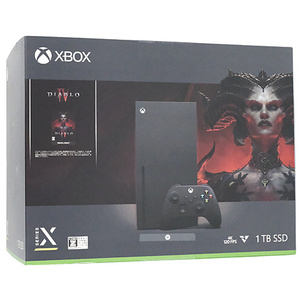 Microsoft Xbox Series X Diablo IV 同梱版 RRT-00042 未使用 [管理:1350010273]