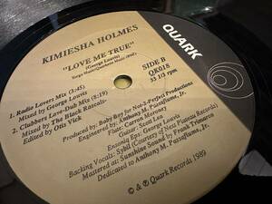 12”★Kimiesha Holmes / Love Me True / ディープ・ヴォーカル・ハウス・クラシック！