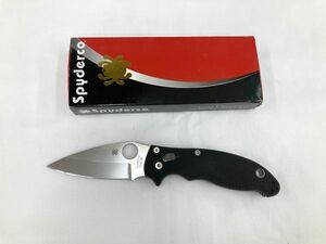 16【F49】◆中古◆ スパイダルコ SPYDERCO フォールディングナイフ【 ナイフ アウトドア レジャー キャンプ ハンティング 】