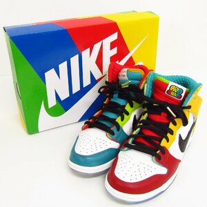 FROSKATE × NIKE SB DUNK HIGH PRO QS ”All Love” DH7778-100 FROスケート × ナイキ SIZE:27.0cm スニーカー 靴 〓A9815