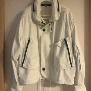 JUNYA WATANABE MAN 24SS ナイロンリップストップブルゾン　ホワイト　M ジュンヤ　comme des garcons ギャルソン