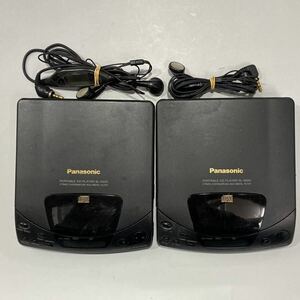 CW67 1台通電OK Panasonic SL-S500 2台まとめて ポータブルCDプレーヤー CDウォークマン リモコン イヤホン 付