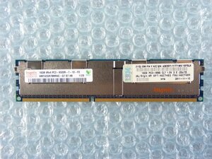 1PHL // 16GB DDR3-1066 PC3-8500R Registered RDIMM 4Rx4 HMT42GR7BMR4C-G7 46C7489 43X5071 46C7483 // IBM x3550 M3 取外 //在庫9[14]