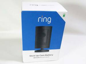 Amazonデバイス Ring Stick Up Cam Battery バッテリーモデル セキュリティカメラ ブラック