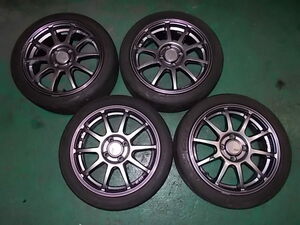 SSR　GTV02　15x6J　OFF+45　PCD100　4本