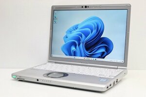 1円スタート ノートパソコン Windows11 Panasonic レッツノート CF-SV7 メモリ8GB 第8世代 Core i5 SSD256GB Windows10 12.1 カメラ