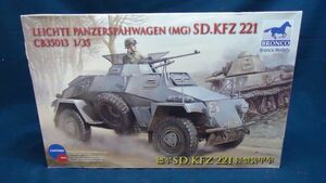 243 CB35013 ブロンコ 1/35 ドイツkfz221装甲車 B4