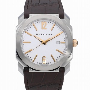 ブルガリ オクト ホワイト 102207 新品 送料無料 腕時計