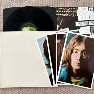 [全面EMI無し]UK Original モノラル 初回 APPLE PMC 7067-8 NO EMI 0062146 White Album / The Beatles MAT: 1/1/1/1+完品 オリジナル盤 